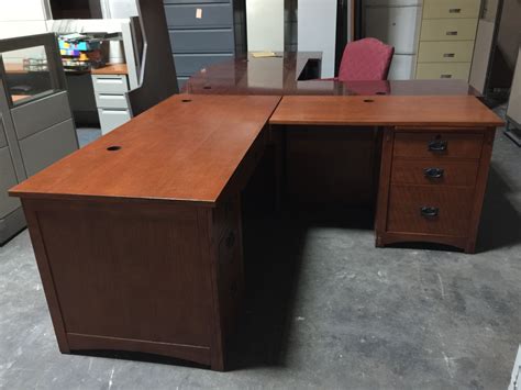 Office Furniture Set (desk, cabinets, bookshelves) 300. . Craigslist desks for sale